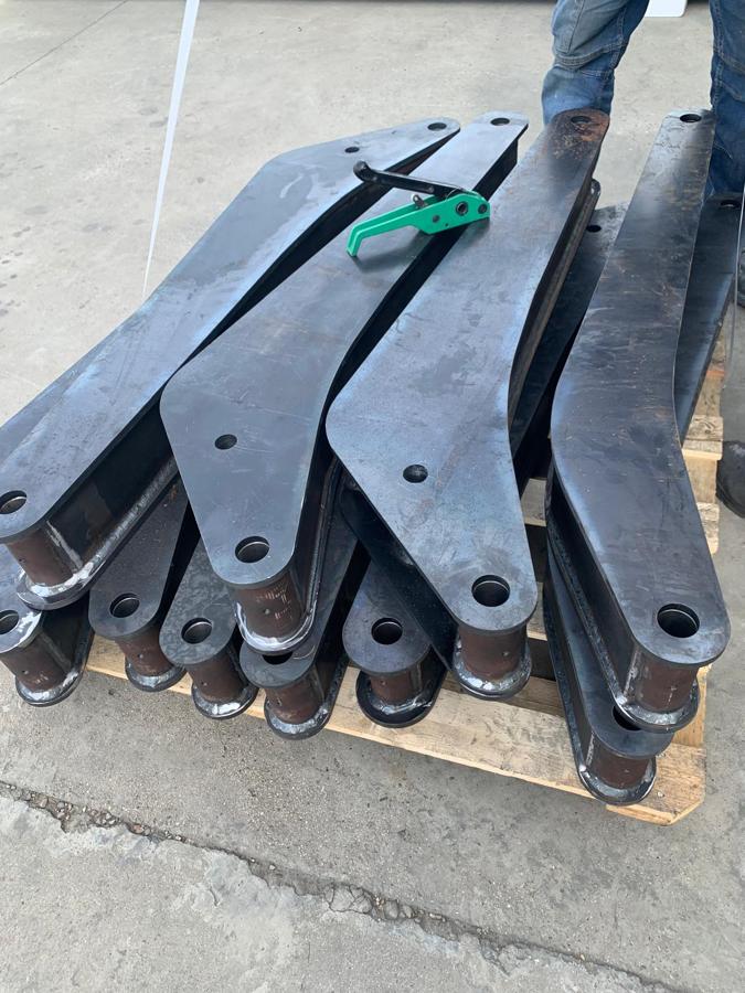 Piezas mecánicas conformadas fabricadas por Ingescam tras análisis FEM